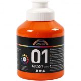 A-Color Acrylfarbe, orange, 01 - glänzend, 500ml