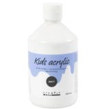 A-Color Acrylfarbe, weiß, 02 - matt (Plakatfarbe), 500ml