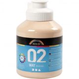 A-Color Acrylfarbe, hell hautfarben, 02 - matt (Plakatfarbe), 500ml