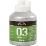 A-Color Acrylfarbe, silber, 03 - metallic, 500ml