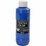 Stoffmalfarbe, Deckend, Brillantblau, 250ml/ 1 Fl.