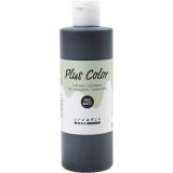 Plus Color Bastelfarbe, Schwarz, 250ml/ 1 Fl.