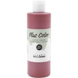 Plus Color Bastelfarbe, Altrot, 250ml/ 1 Fl.