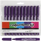 Colortime Marker, Strichstärke 5 mm, Flieder, 12Stk/ 1 Pck