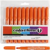 Colortime Marker, Strichstärke 5 mm, Orange, 12Stk/ 1 Pck