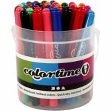 Colortime Marker, Strichstärke 5 mm, Sortierte Farben, 42Stk/ 1 Pck