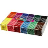 Colortime Marker, Strichstärke 5 mm, Standard-Farben, 12x24Stk/ 1 Pck