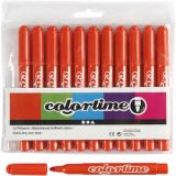 Colortime Marker, Strichstärke 5 mm, Dunkelorange, 12Stk/ 1 Pck