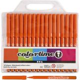 Colortime Marker, Strichstärke 2 mm, Orange, 18Stk/ 1 Pck