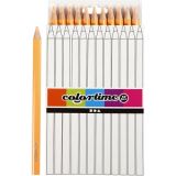 Colortime Buntstifte, L 17,45 cm, Mine 5 mm, JUMBO, Hellbeige, 12Stk/