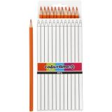 Colortime Buntstifte, L 17 cm, Mine 3 mm, Orange, 12Stk/ 1 Pck