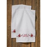 Permin Stickerei-Set Frohe Weihnachten 2pk 30x50cm