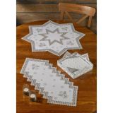 Permin Stickereiset Winter Hardanger 21x21cm