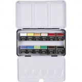 Art Aqua Wasserfarben, 12 Farben, Farbenmix