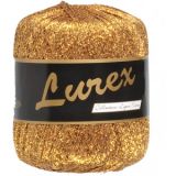 Lammy Lurex Garn 03 Dunkelgold