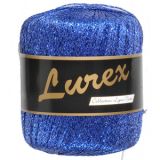 Lammy Lurex Garn 06 Königsblau