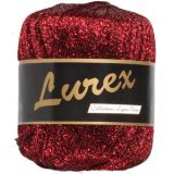 Lammy Lurex Garn 13 Rot