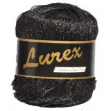 Lammy Lurex Garn 17 Schwarz