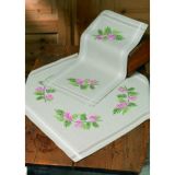 Permin Stickerei-Set Läufer Rowanberry 80x80cm
