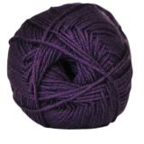 Hjertegarn Lana Cotton 212 Garn Farbe 3714 Dunkellila