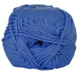 Hjertegarn Lana Cotton 212 Garn Farbe 621 Helljeansblau