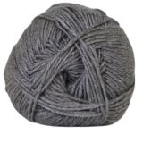 Hjertegarn Lana Cotton 212 Garn Farbe 435 Dunkelgrau