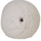 Hjertegarn Alpaca 400 Garn Farbe 100 Weiß