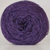 Hjertegarn Organic 350 Garn Farbe 4076 Dunkelviolett