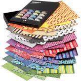 Color Bar-Karton, A4, Blatt 210x297 mm, 250 g, Sortierte Farben, 16x10