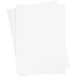 Karton, farbig, Blatt 460x640 mm, 210-220 g, Weiß, 25Bl./ 1 Pck