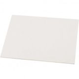 Leinwand-Panel, A2 42x60cm, Stärke: 3mm, 1 Stk, Weiß