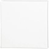 Leinwand, T 1.6 cm, Größe 20x20 cm, 360 g, Weiß, 10 Stk/ 1 Pck