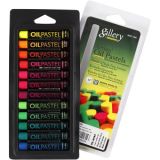 Gallery Ölkreiden, L 7 cm, Dicke 11 mm, Neonfarben, 12Stk/ 1 Pck