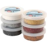Foam Clay® , Metallic, Brauntöne, 6x14g/ 1 Pck