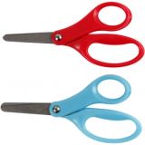 Kinderschere, L 13 cm, 12 Stck., Blau, Rot