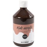 Acrylfarbe Glänzend, Braun, 500ml/ 1 Fl.