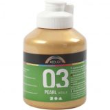 A-Color Acrylfarbe, gold, 03 - metallic, 500ml