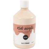 Acrylfarbe Glänzend, Hellbeige, 500ml/ 1 Fl.