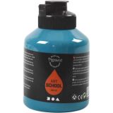 Acrylfarbe, Mattglänzend, Deckend, Türkis, 500ml/ 1 Fl.