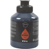 Acrylfarbe, Mattglänzend, Deckend, Indigo, 500ml/ 1 Fl.