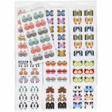 Index Sticker, Blatt 7,5x15 cm, 10Pck/ 1 Pck
