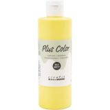 Plus Color Bastelfarbe, Primärgelb, 250ml/ 1 Fl.
