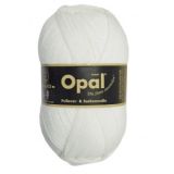 Opal Uni 4-ply Garn Unicolor 2620 Weiß