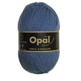 Opal Uni 4-ply Garn Unicolor 5195 Denim Blau