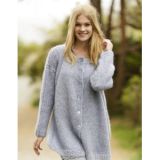 Sigrid Jacket by DROPS Design - Strickmuster mit Kit Jacke Größen S - - Large
