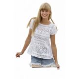 Erica Top by DROPS Design - Strickmuster mit Kit Top mit Spitzenmuster - Small