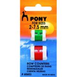 Pony Reihenzähler 2-7,5mm - 2 Stk