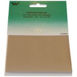 Aufbügeletikett/Reparaturpflaster Polyester/Baumwolle Beige 10x40cm -