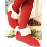 Santa Toe by DROPS Design - Muster mit Kit gefilzte Slipper Größen 21/ - 21/23