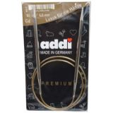 Addi Turbo Rundstricknadeln Messing 80cm 5,50mm / 31.5in US9